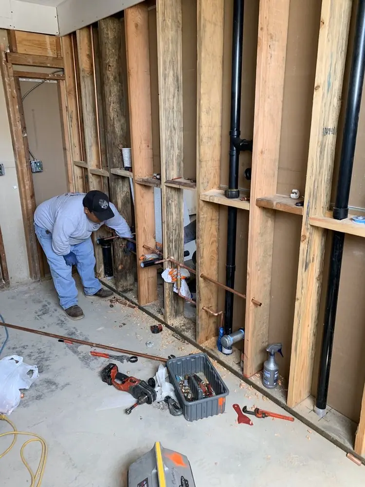 Commercial rough-in plumbing for Commercial Plumbing in Boonton